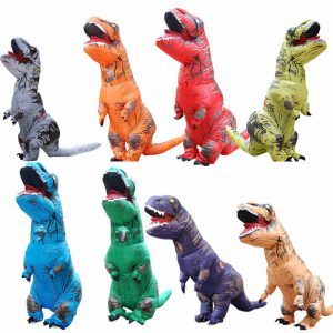trajes inflables de dinosaurios