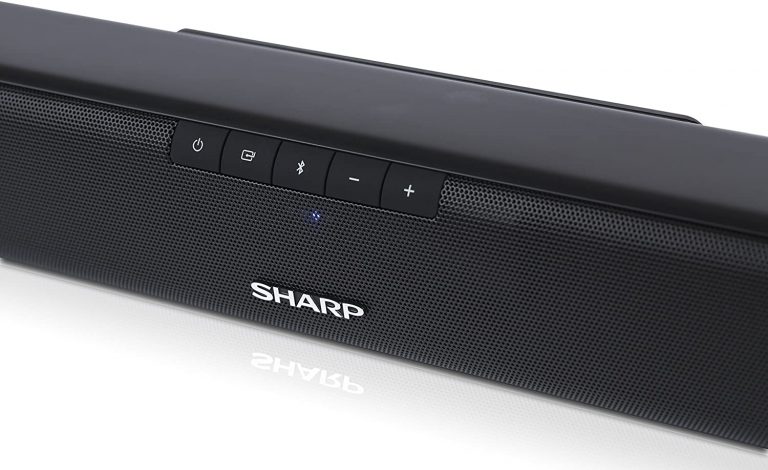 Telecomando Sostitutivo Per Soundbar Sharp HT-SBW110 HT-SB110 HT-SB115 – TCNOUMT Nero
