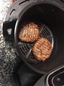 recetas hamburgesas Ninja Air Fryer Max