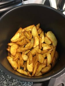 receta patatas deluxe ninja air fryer max