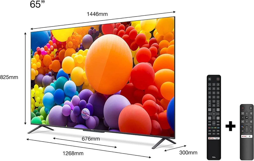 TCL QLED 65C721 Opiniones del Smart TV 65" con 60Hz