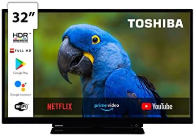 Reseña del TOSHIBA 32WV3E63DG Smart TV de 32 con Resolución HD HDR10  # #electronic 