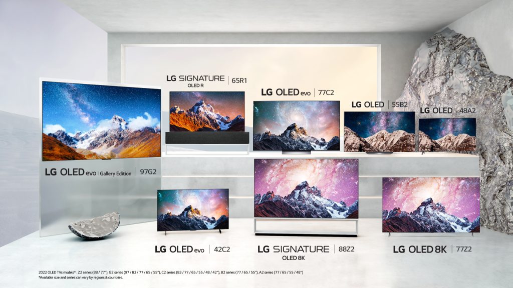 Nuevos televisores LG 2022 OLED 4K y 8K