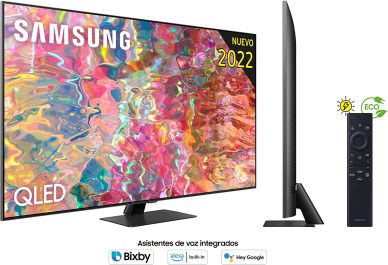 Samsung TV QLED 4K 2022 65Q80B opinión review