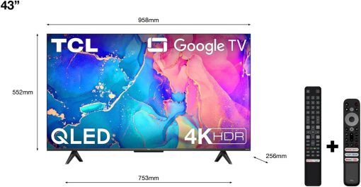 TCL QLED 43C639 - Smart TV 43 con 4K HDR Pro opinión