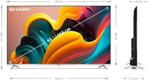 Sharp 65FP6EA - TV Android 65 QLED comprar barato amazon